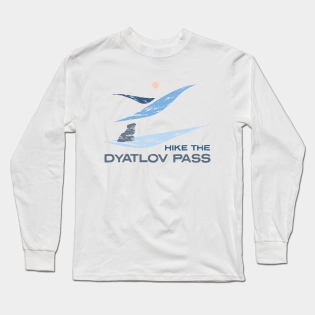 Dyatlov Pass Tourist Long Sleeve T-Shirt by CuriousCurios